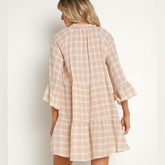 Show Me Your Mumu Women's Viola Plaid Print Mini Dress - Picture 5 of 7